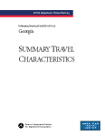 American Travel Survey (ATS) 1995 - State Summary Travel Characteristics: Georgia