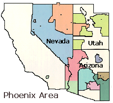 Phoenix Area- serving Arizona, Nevada, and Utah