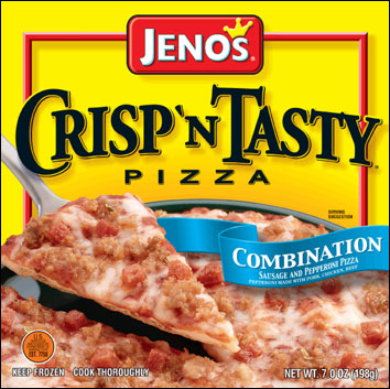 Label, Crisp 'n Tasty Pizza, Combination