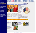 Bosnia-Herzegovina Mission Website Screenshot