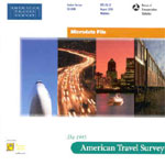 American Travel Survey (ATS) 1995 - Microdata Files (Beyond 20/20 Software) CD