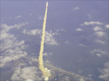 Aerial View of Columbia Launch