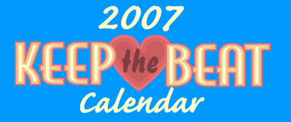 2007 Keep the Beat Calendar 