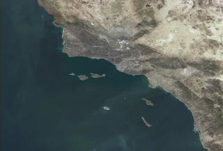 The Channel Islands off the coast of California.