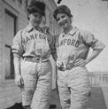 79190-24 Two Hanford High School Girls Baseball Players, 1925