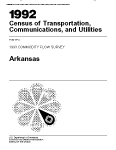 Commodity Flow Survey (CFS) 1993: Arkansas