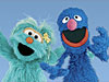Rosita and Grover for Let's Get Ready.