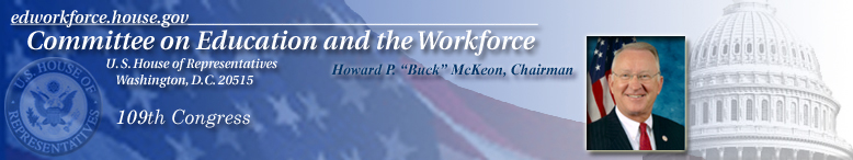 Committee on Education and the Workforce Banner