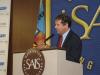 Senator Brown speaks at the Johns Hopkins School of Advanced International Studies