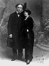 Harry and Beatrice Houdini