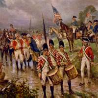 Burgoyne's surrender at Saratoga