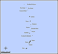 Mapa de condados declarados del desastre 1611