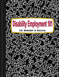 Disability Employment 101 front cover.