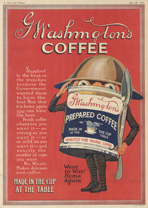 Washington's Coffee advertisement