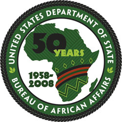50th AF anniversary logo, round - 2008