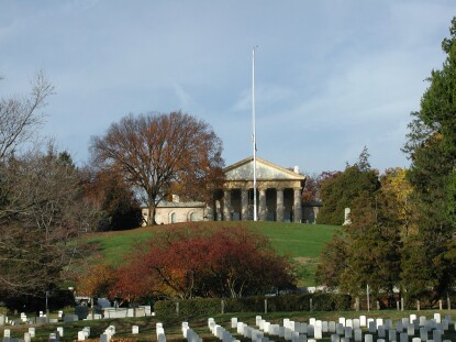 Arlington House in the autumn