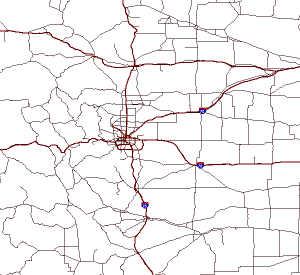 Latest radar image from the Denver/Boulder, CO radar and current weather warnings