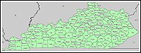 Map of Declared Counties for Emergency 3231