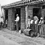 "A tienda, or small shop." [Detail] The history of Puerto Rico, from the Spanish discovery to the American occupation. Hispanic Collection, Library of Congress.