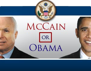 麦凯恩和奥巴马