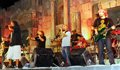 The band Ozomatli performs in Egypt