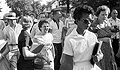 Protesters taunt the Little Rock Nine