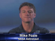 Astronaut C. Michael Foale