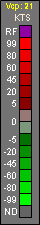 Base Velocity color scale