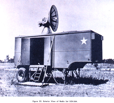 Exterior view of mobile radar unit