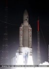 Ariane 5 lift off in last 2000 flight