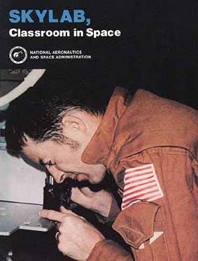 picture of the front cover of the book showing an astronaut undergoing scientific research