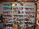Improperly stored chemicals in a home in North Brunswick, New Jersey.