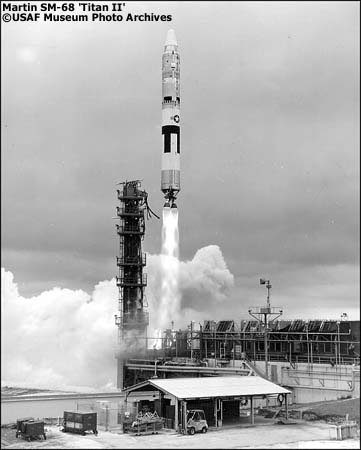 Titan II rocket