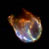 Chandra captures image of remnant of star-shattering explosion