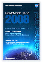 Image of 2008 NASA Small Business Symposium and Awards Ceremony Postcard