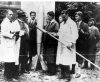 von Braun with colleagues