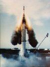 Mercury-Atlas 1 lifts off from Cape Canaveral July 29, 1960
