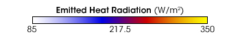 Outgoing Longwave Radiation color palette