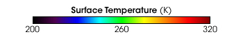 Surface Temperature color palette