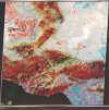 Landsat 1 (ERTS) mosaic of Southern California, 1974