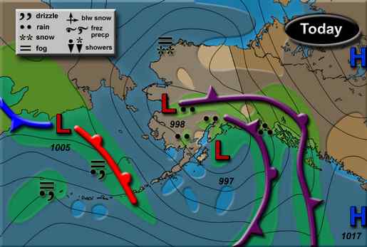 Alaska Surface Analysis