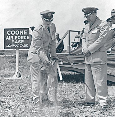 Groundbreaking for Vandenberg Air Force Base – 1957