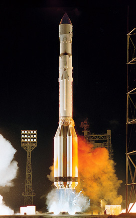 Proton launch