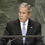 布什总统宣布对缅甸新制裁