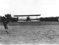 Walter Varney launches plane