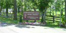 Sign at the entrance to the park