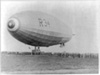 The landing of the Navy dirigible R34 at Mineola, New York, 1919