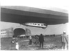 The dirigible ZR-3 (Los Angeles) at home at the U