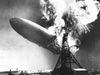 Explosion of the Hindenburg, May 6, 1937, at Lakehurst, New Jersey