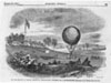 The war balloon at General McDowell's headquarters preparing for a reconnaissance